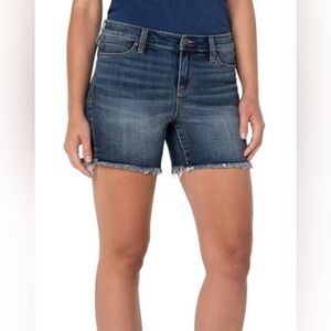 Liverpool Los Angeles Frayed Hem Shorts